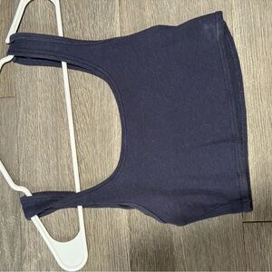 Bozzolo Blue Knit Top